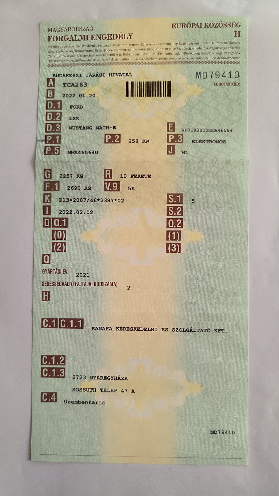 Ford Mustang MACH-E személygépjármű 30