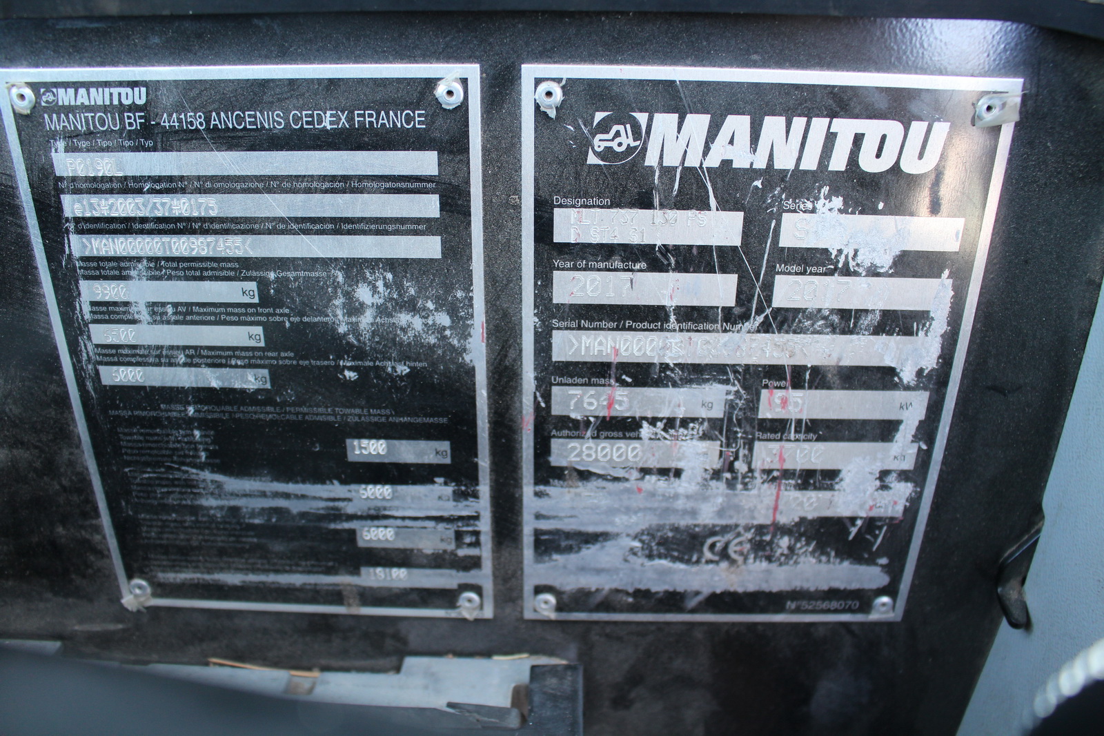 Kitológémes rakodógép - Manitou 5