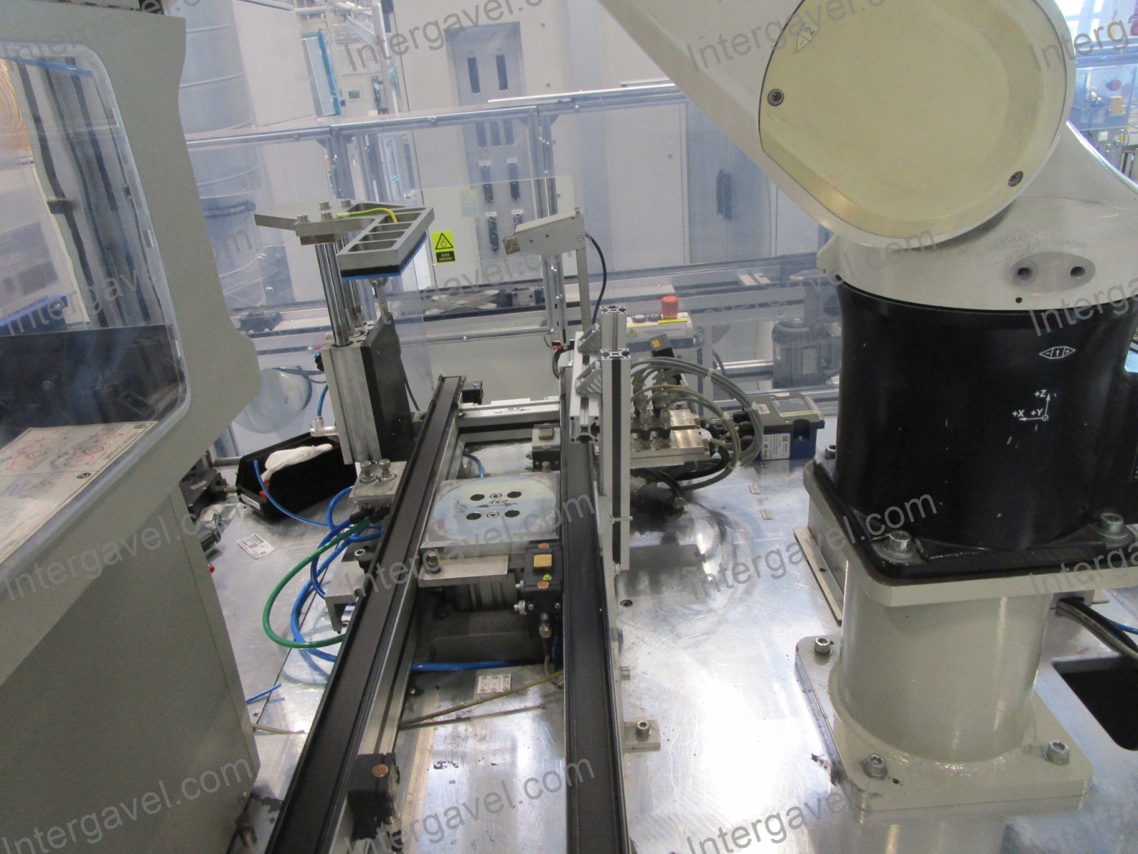 Cimkéző munkahely Rexroth robottal 10