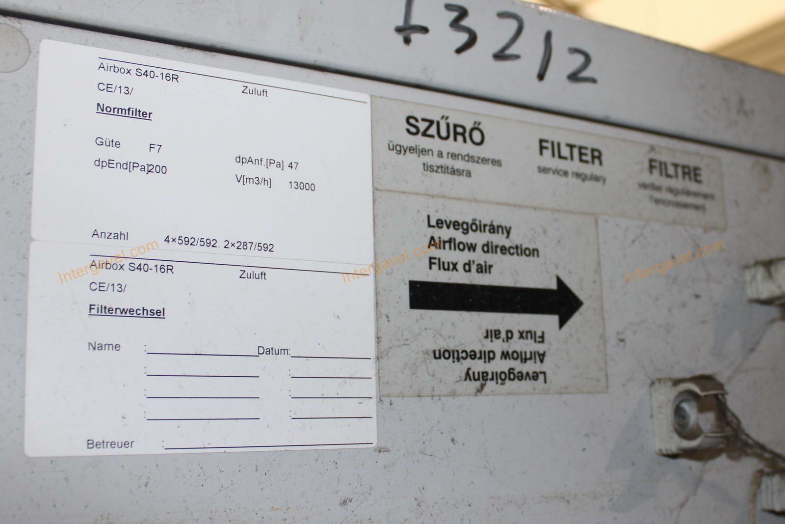 Bontott légtechnikai egységek 7