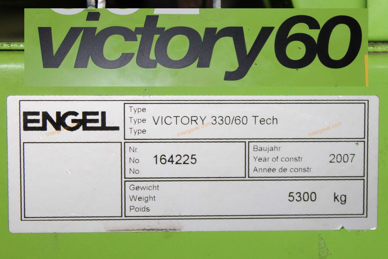 Fröccsöntő gép - Engel, VICTORY 330/60 Tech 2