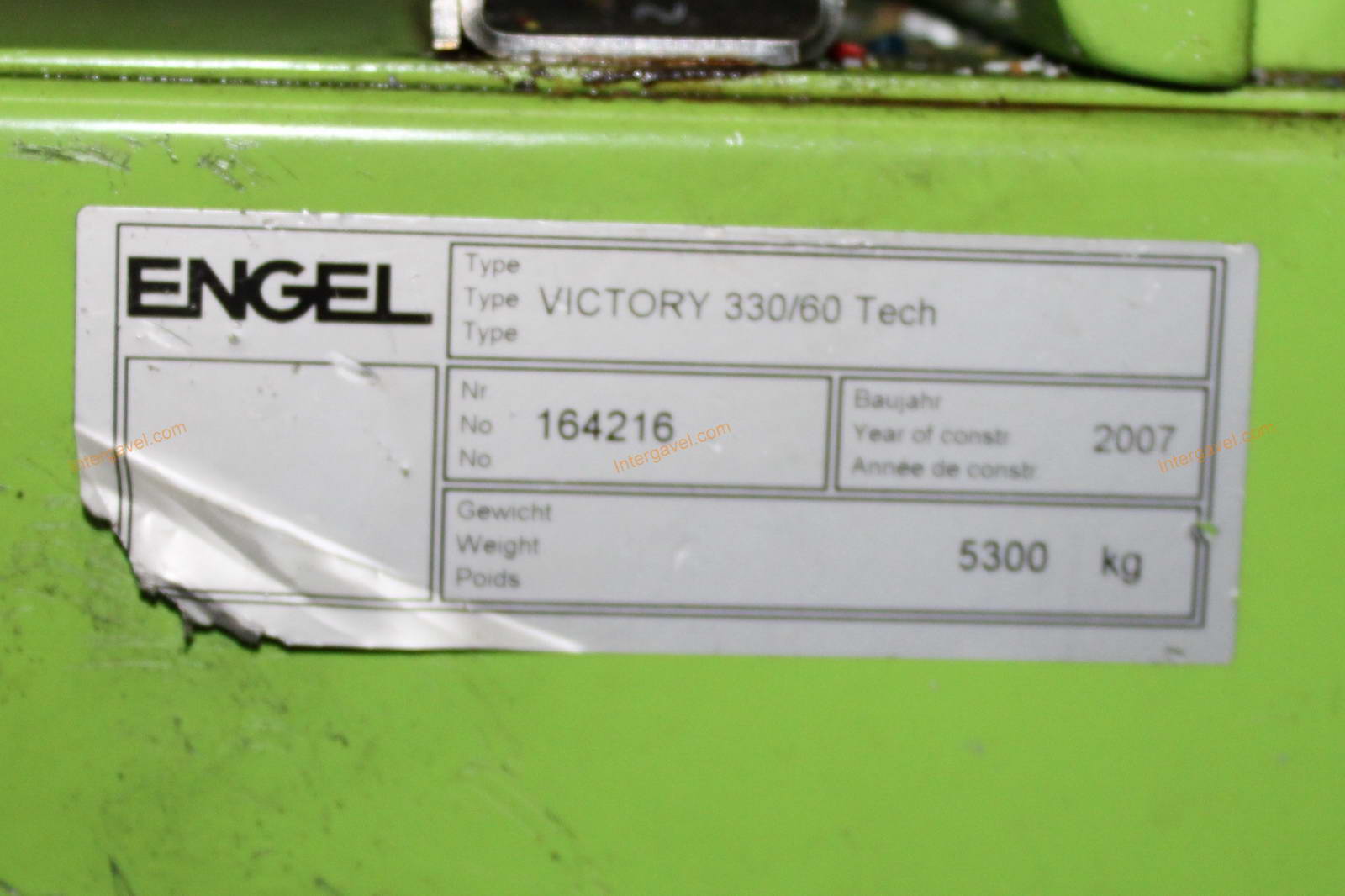 Fröccsöntő gép - Engel, VICTORY 330/60 Tech 3