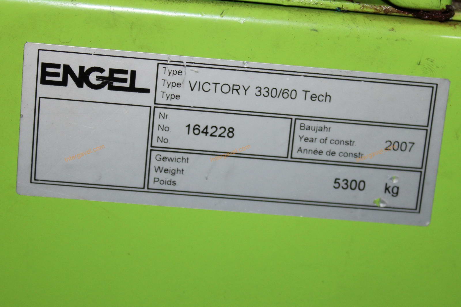 Fröccsöntő gép - Engel, VICTORY 330/60 Tech 3