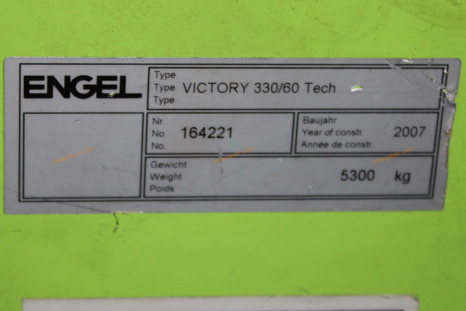 Fröccsöntő gép - Engel, VICTORY 330/60 Tech 3