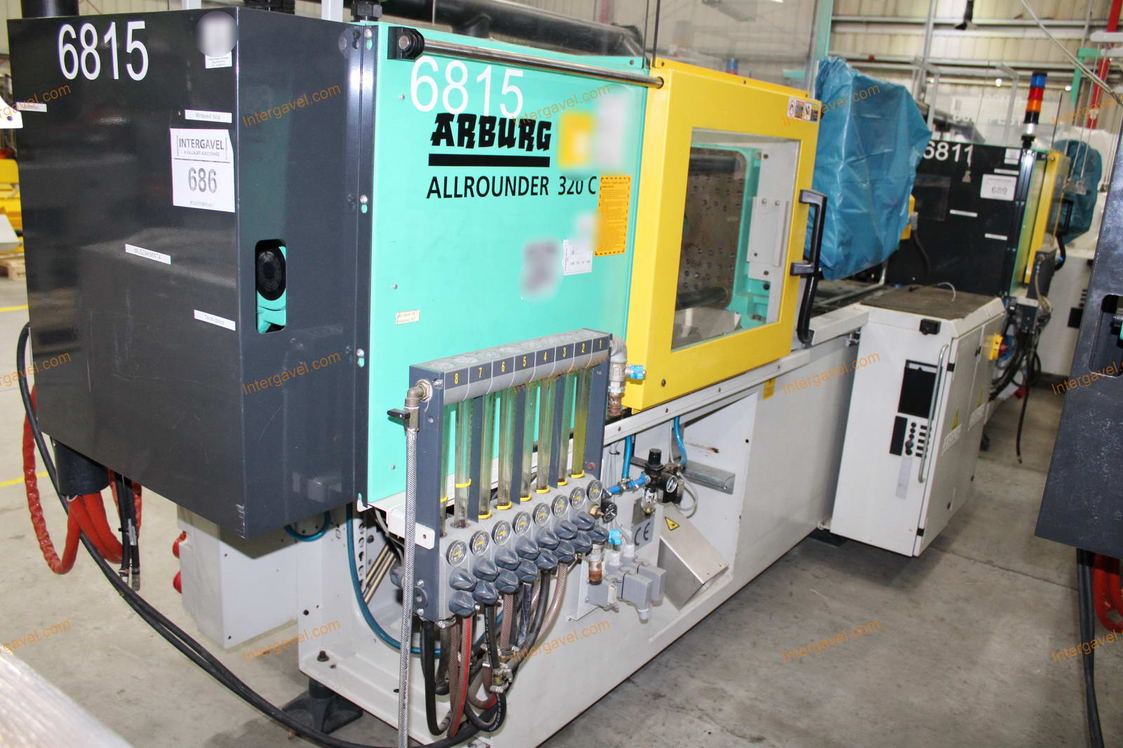 Fröccsöntő gép - Arburg, 320 C 400-170 4