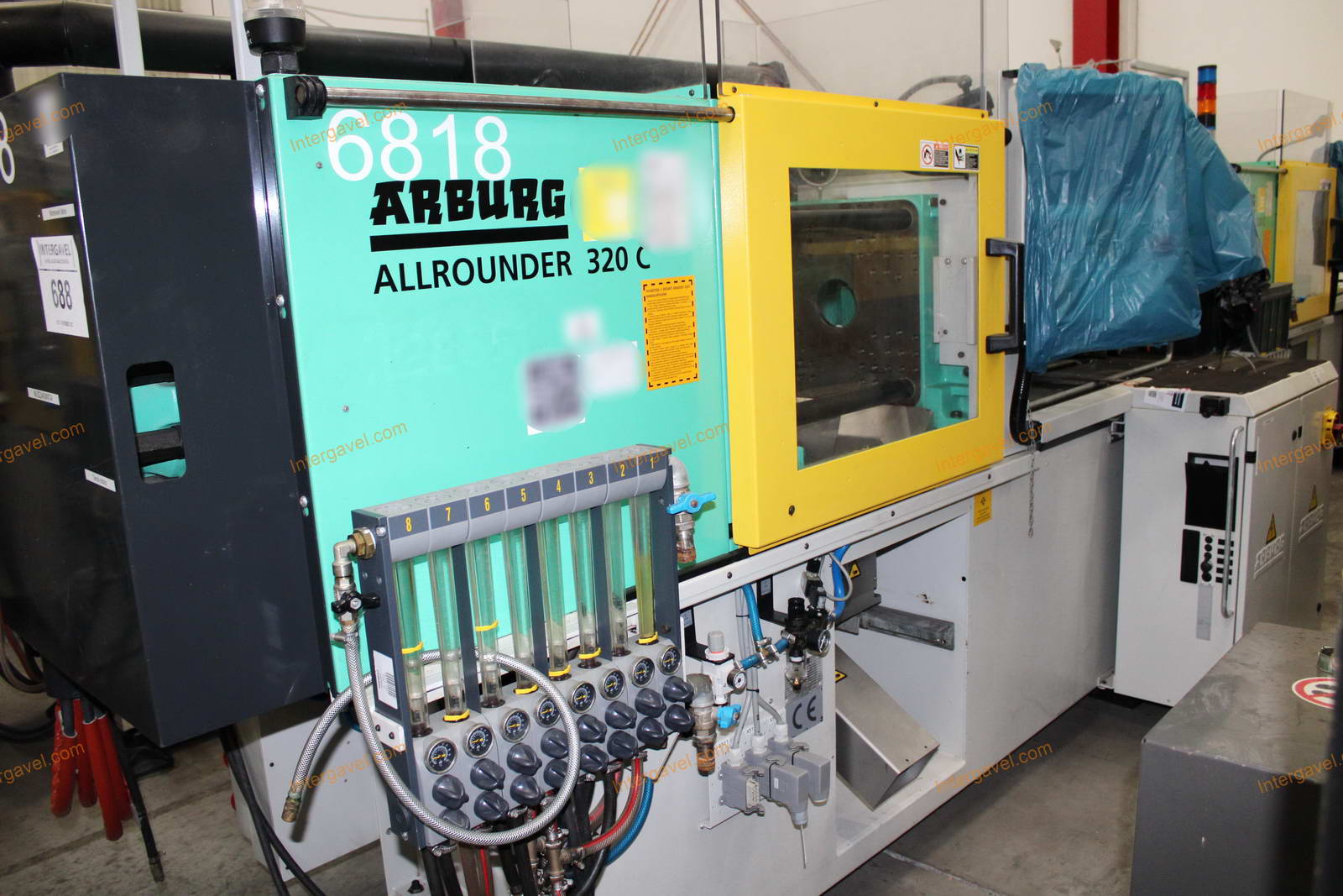 Fröccsöntő gép - Arburg, 320 C 400-170 1