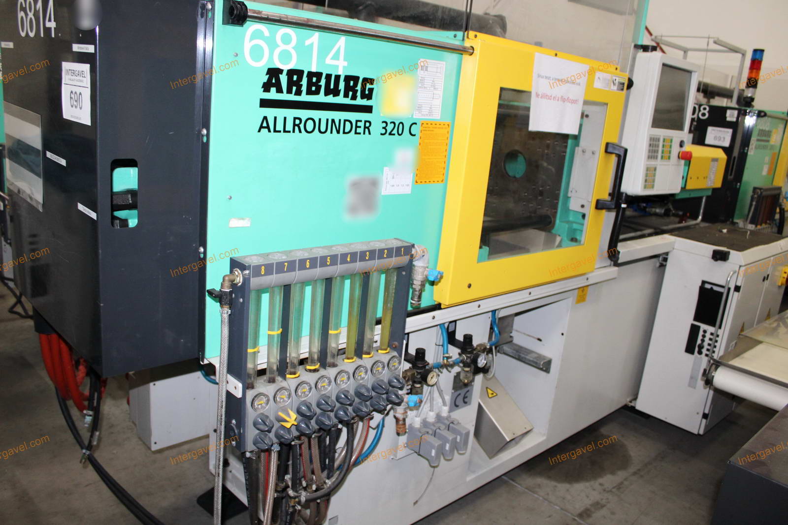 Fröccsöntő gép - Arburg, 320 C 400-170 1