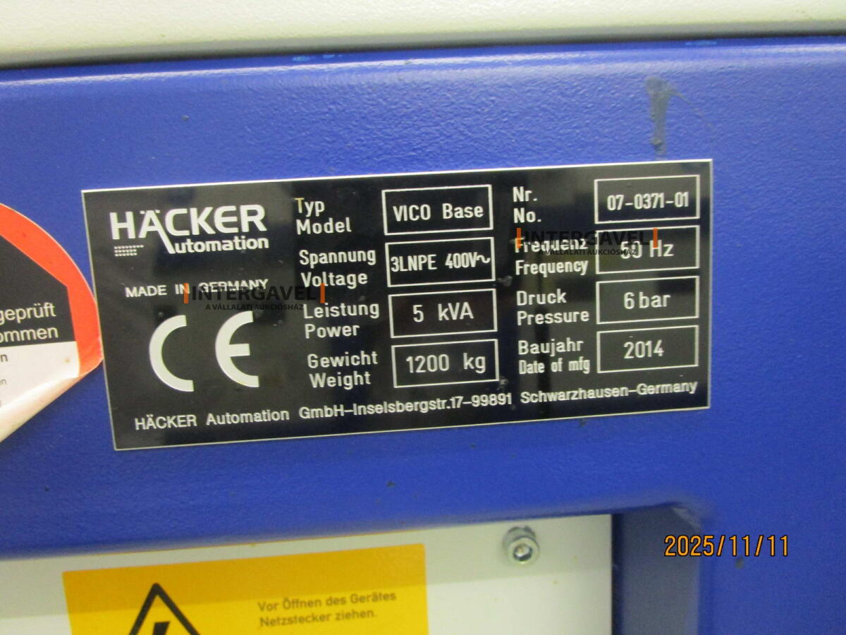 Gélező munkahely - Häcker, Vico Base 2