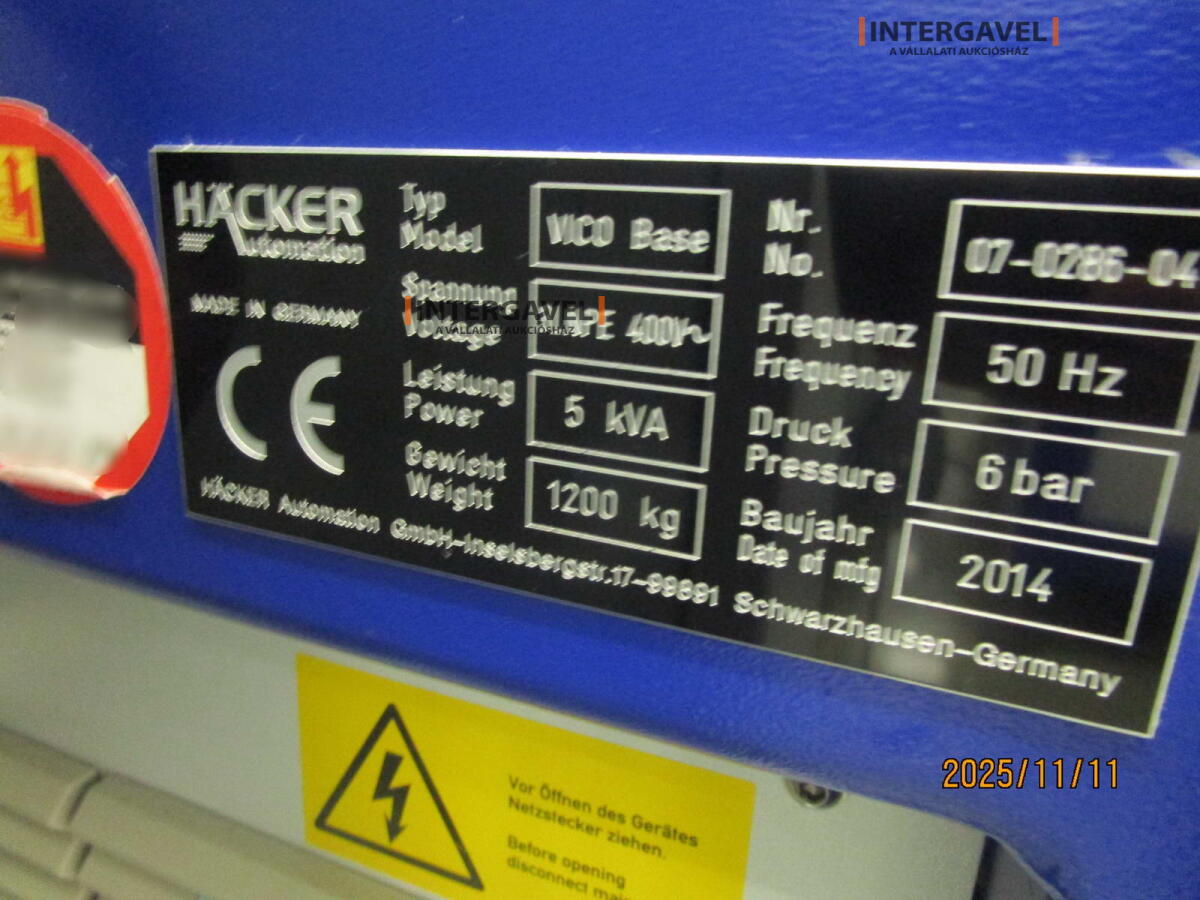 Gélező munkahely - Häcker, Vico Base 2