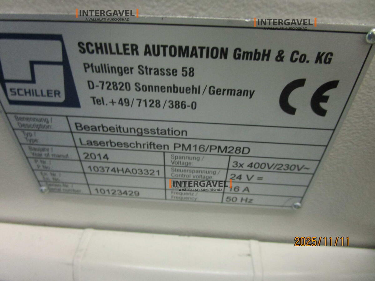 Lézergravírozó - Schiller Automation GmbH 2