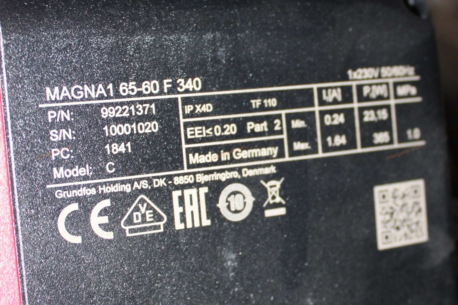 Szivattyú - Grundfos, Magna 1 65-60 F 340 2