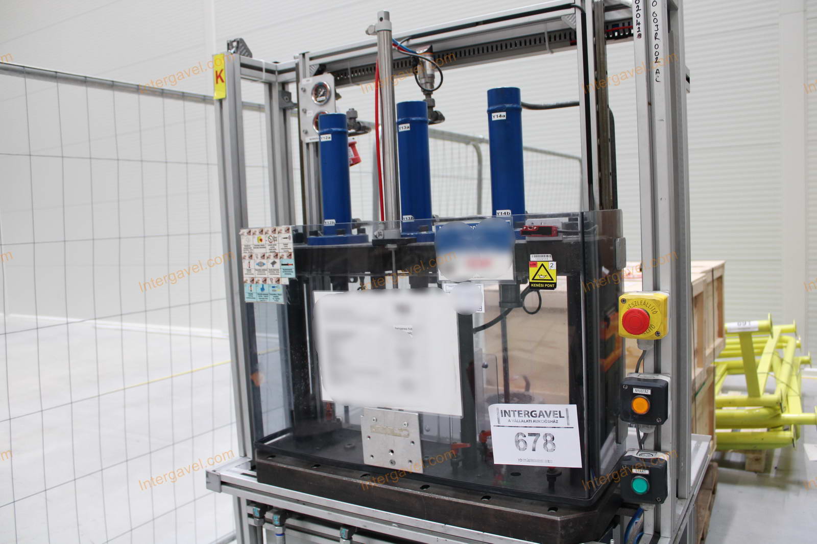 Bontott préselő célgép 3