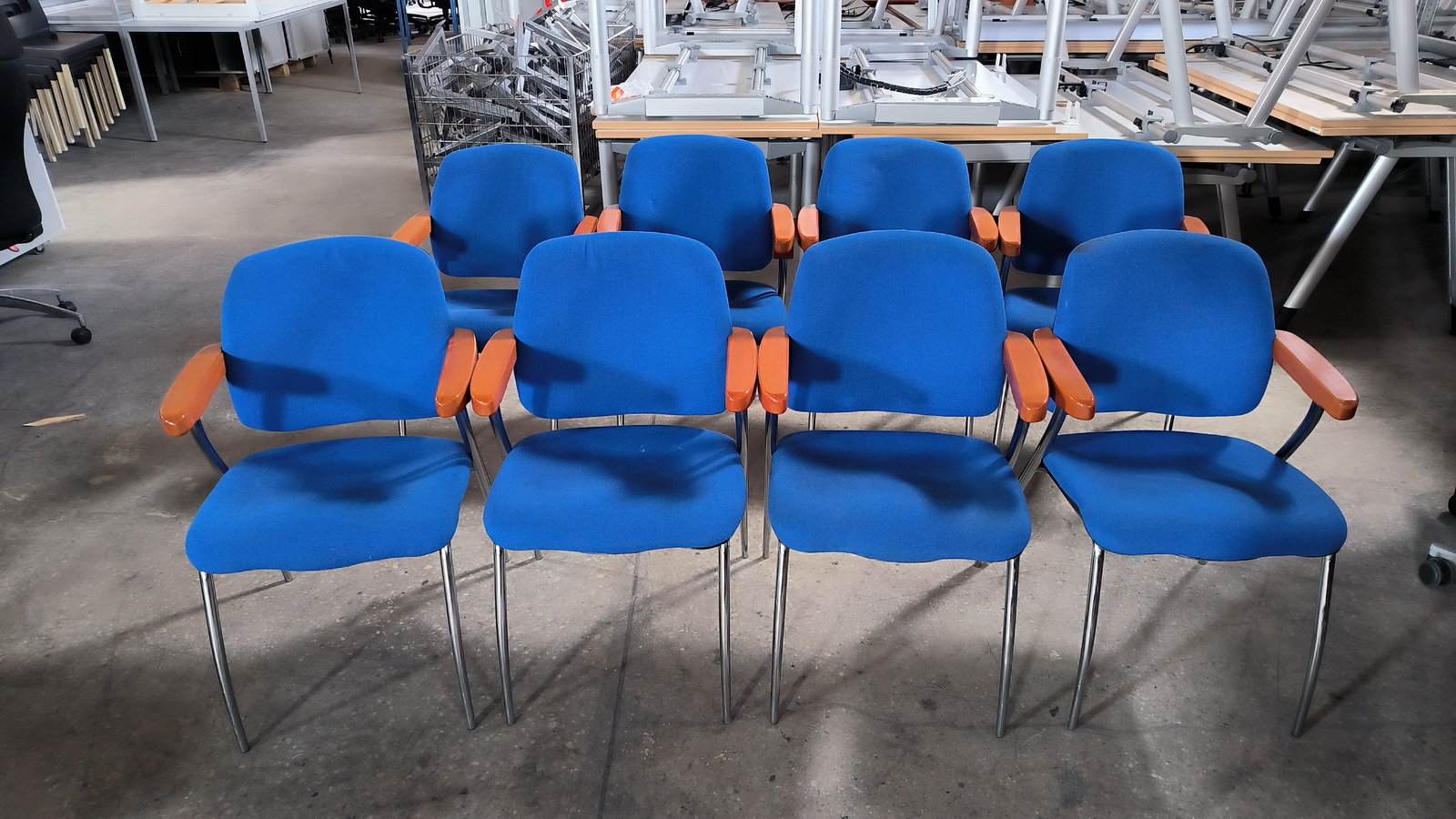 Tárgyalószék (kék)