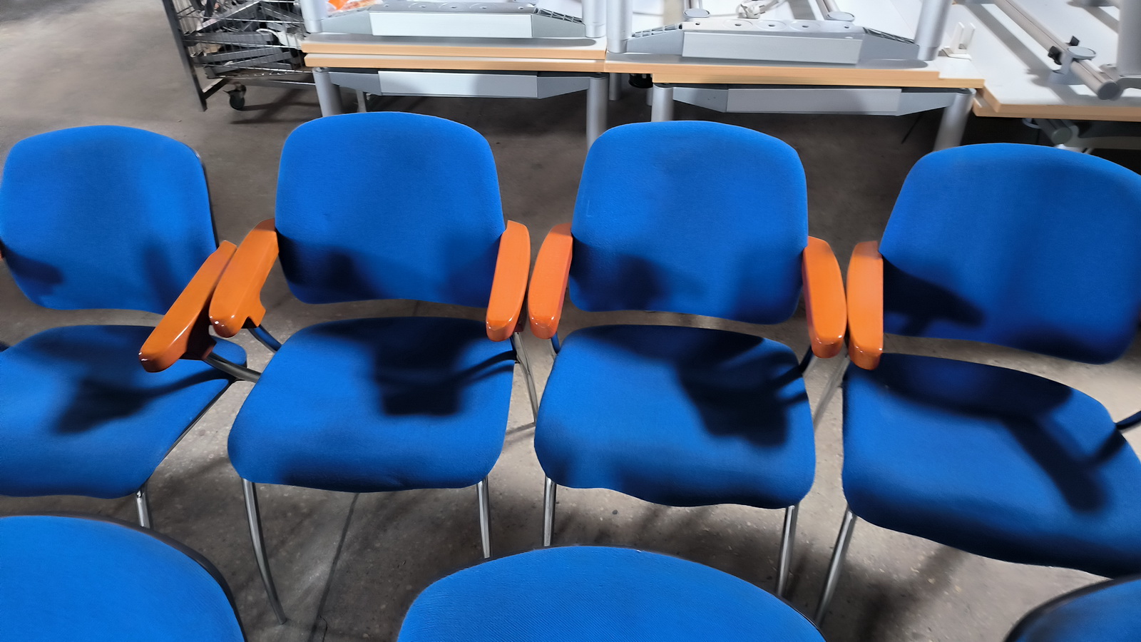 Tárgyalószék (kék) 3