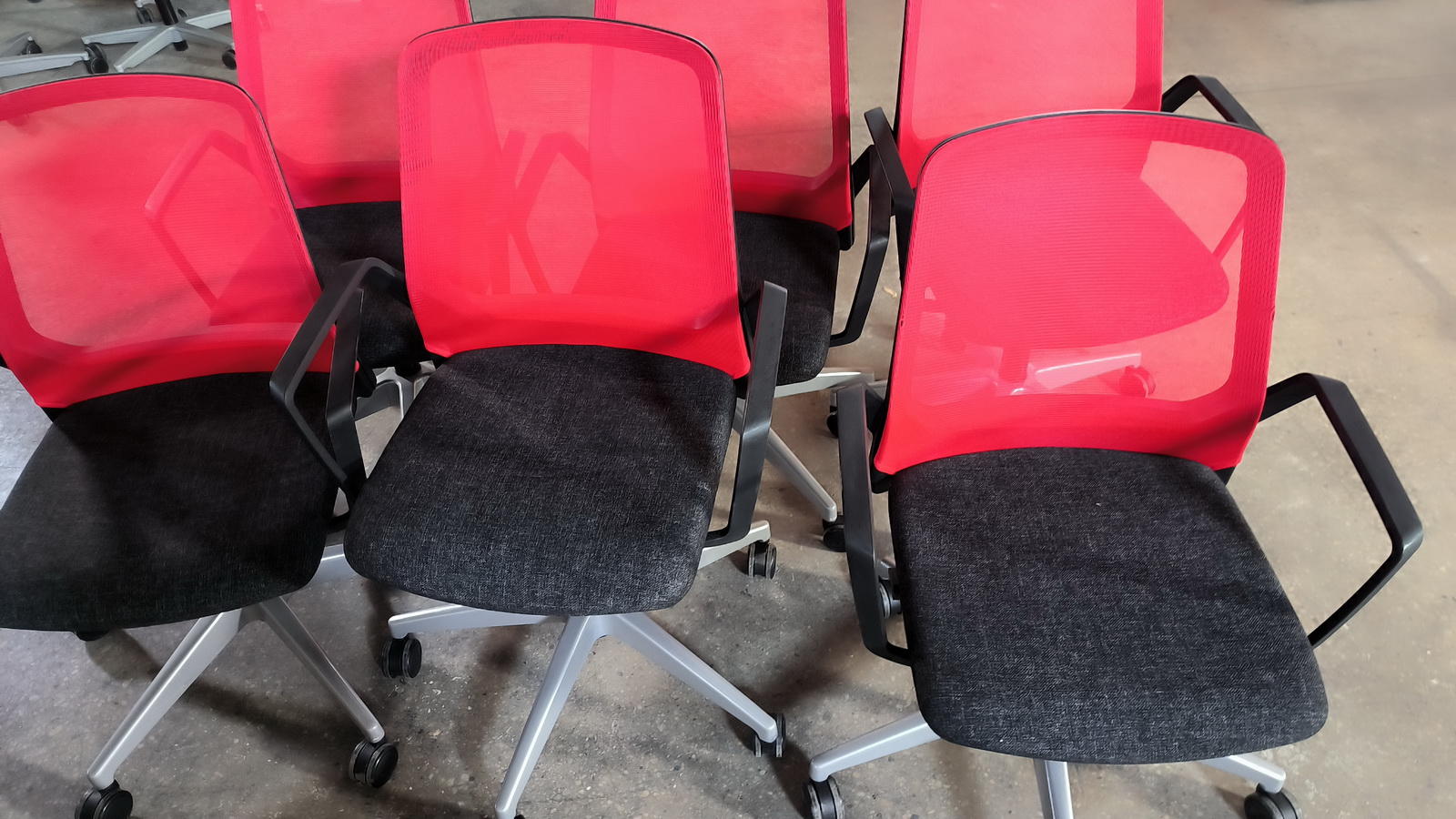 Szék (piros-görgős) 2