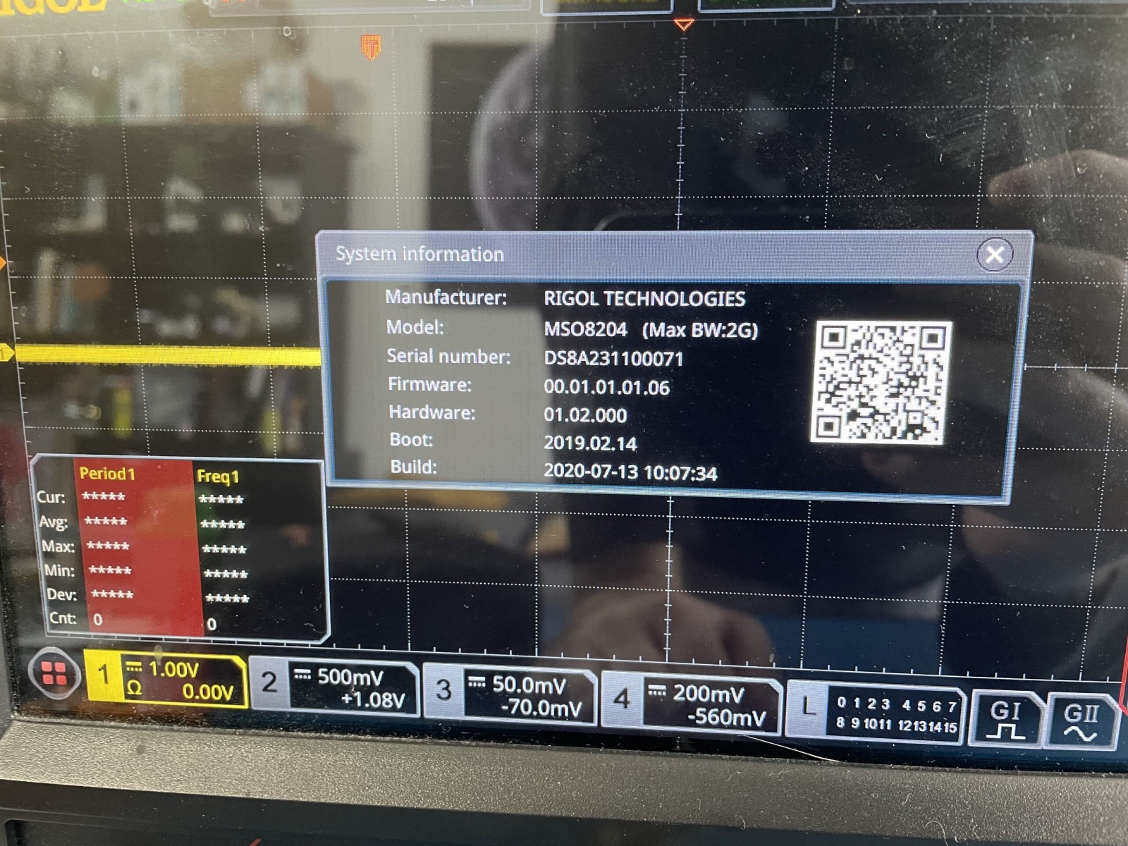 Rigol MSO8204 oszcilloszkóp 4