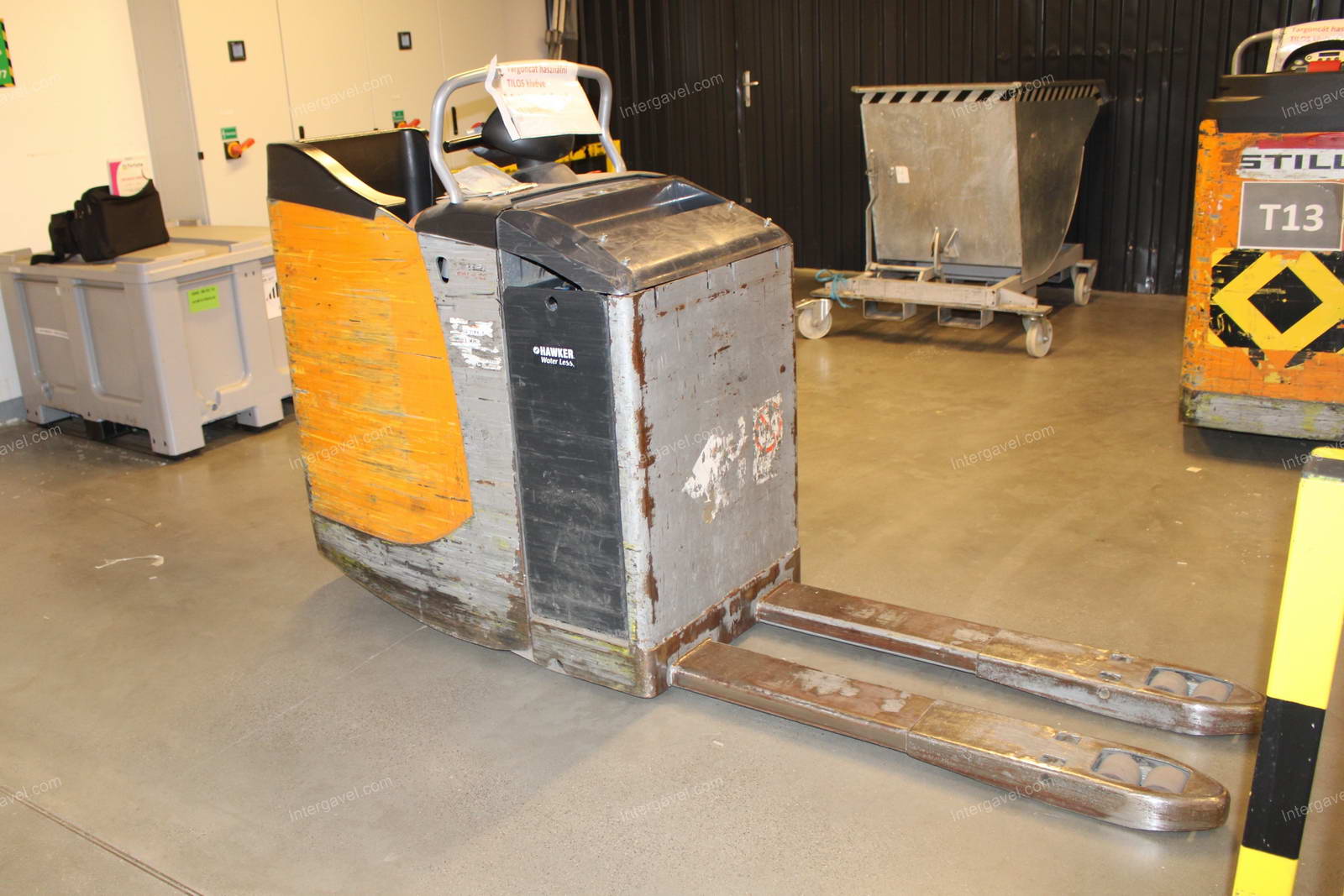 Elektromos raklapmozgató targonca 3