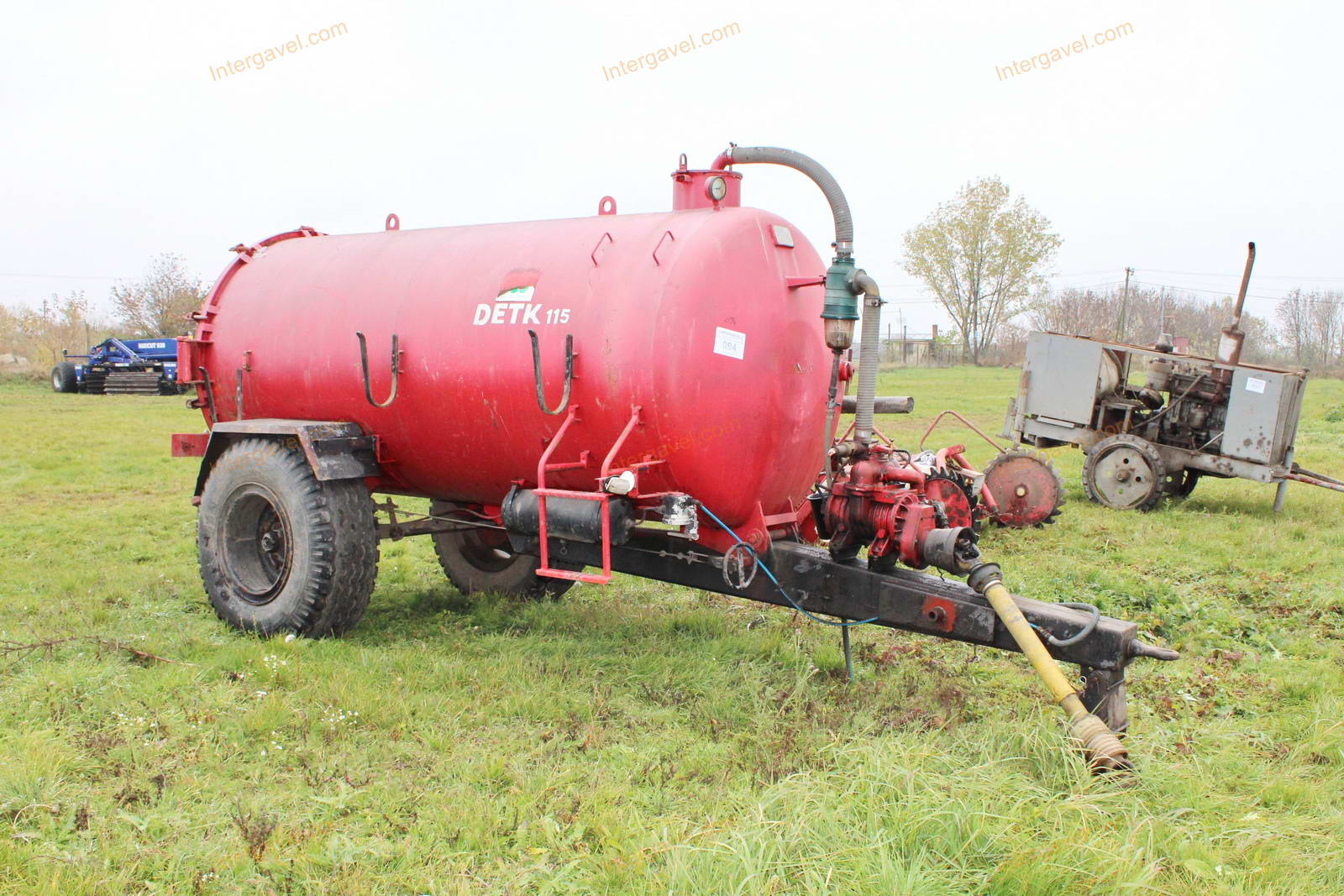 Szippantós tartálykocsi - Agrogép, Detk 115 4