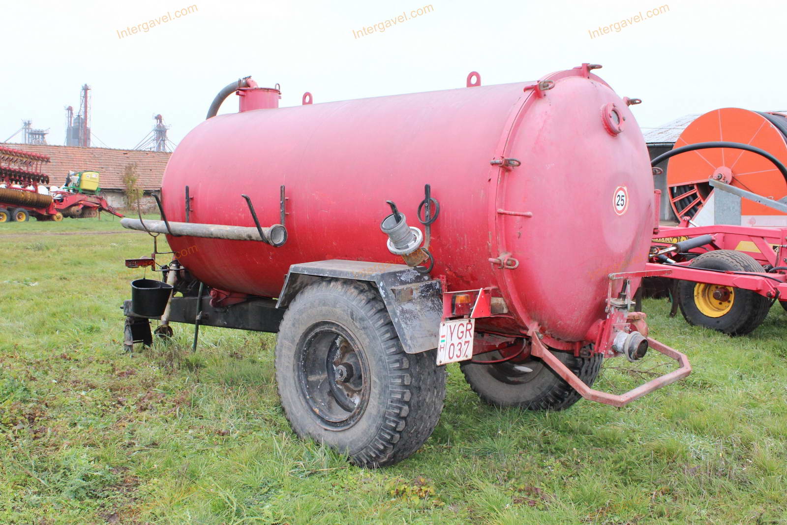 Szippantós tartálykocsi - Agrogép, Detk 115 6