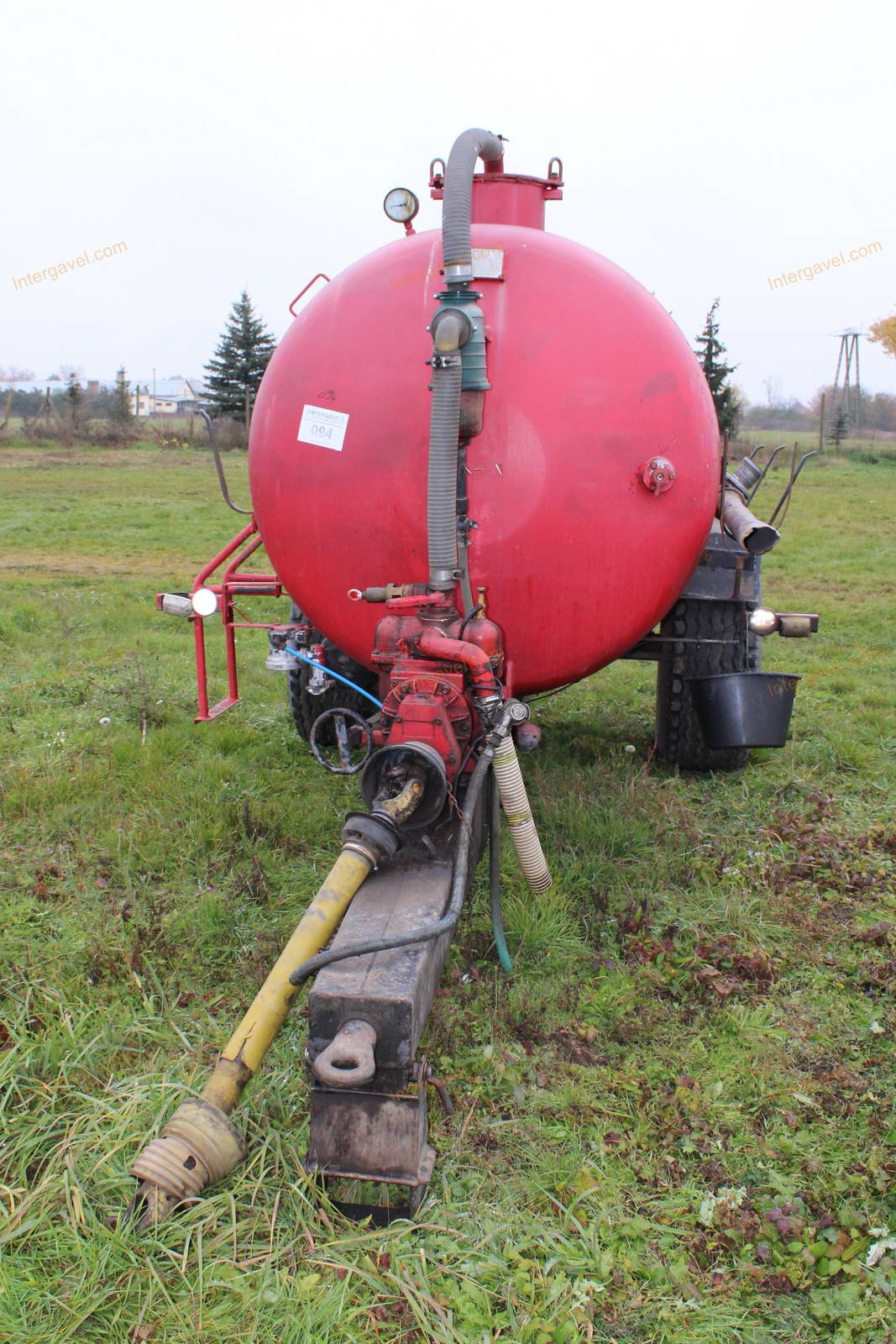 Szippantós tartálykocsi - Agrogép, Detk 115 7