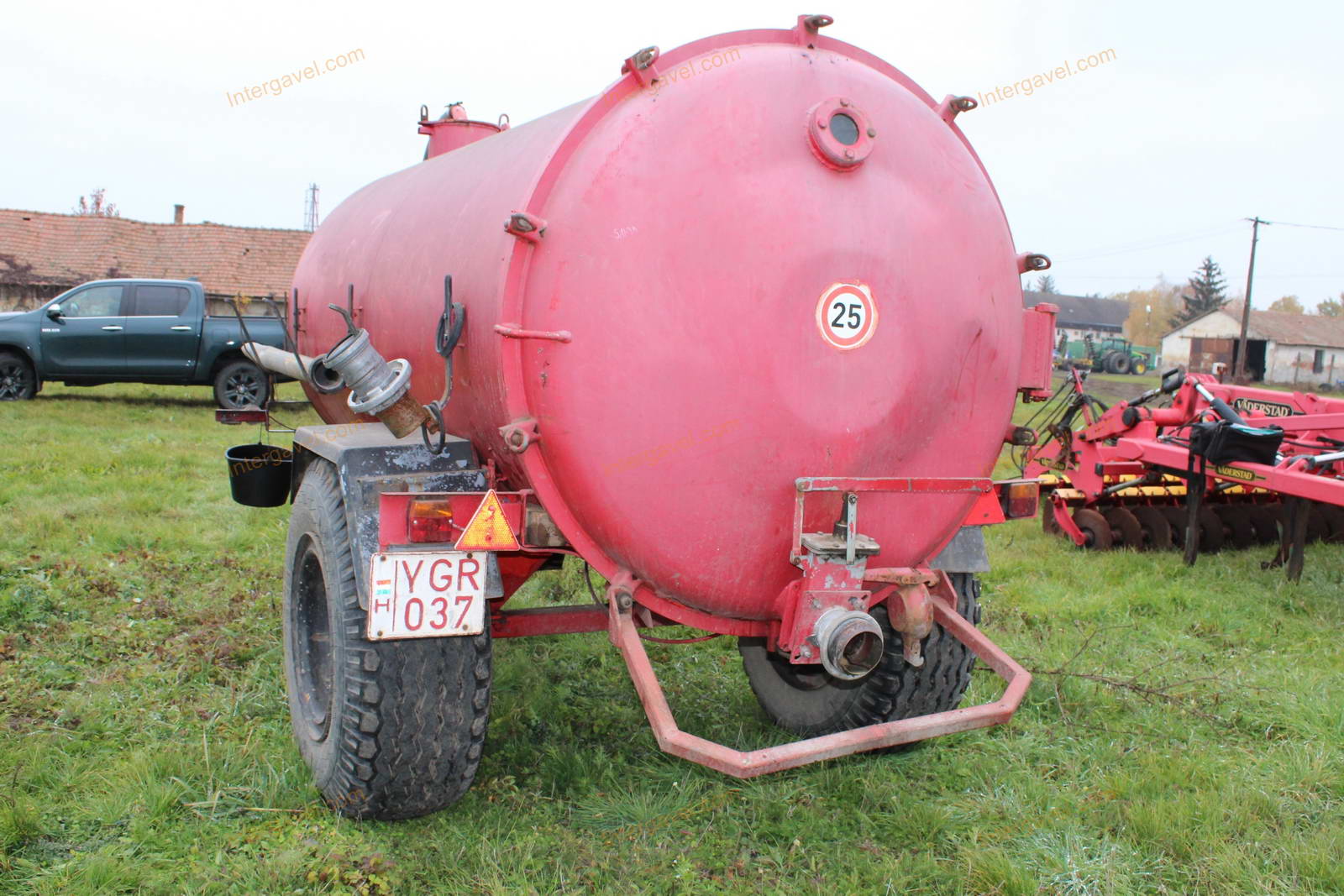 Szippantós tartálykocsi - Agrogép, Detk 115 13