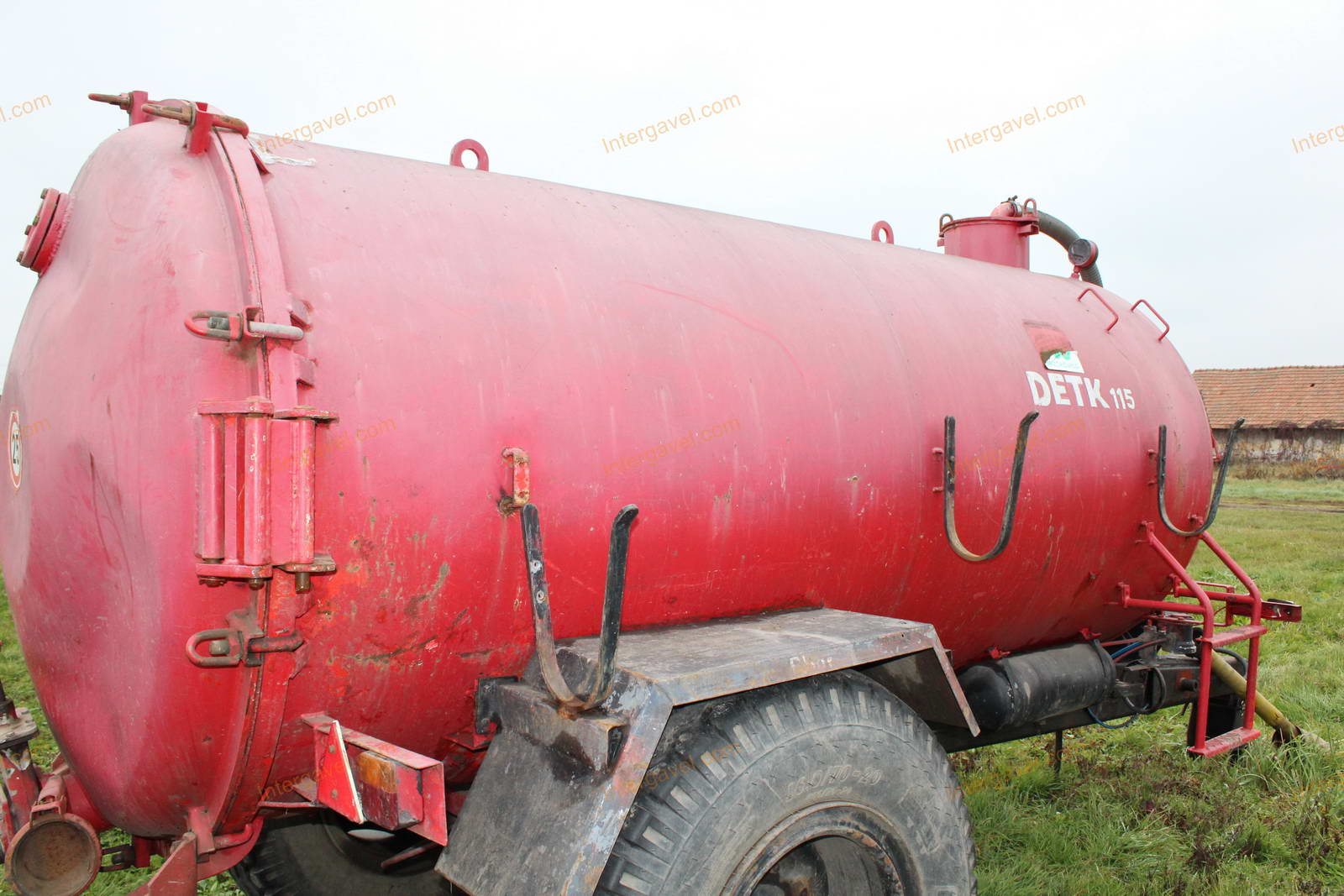 Szippantós tartálykocsi - Agrogép, Detk 115 17