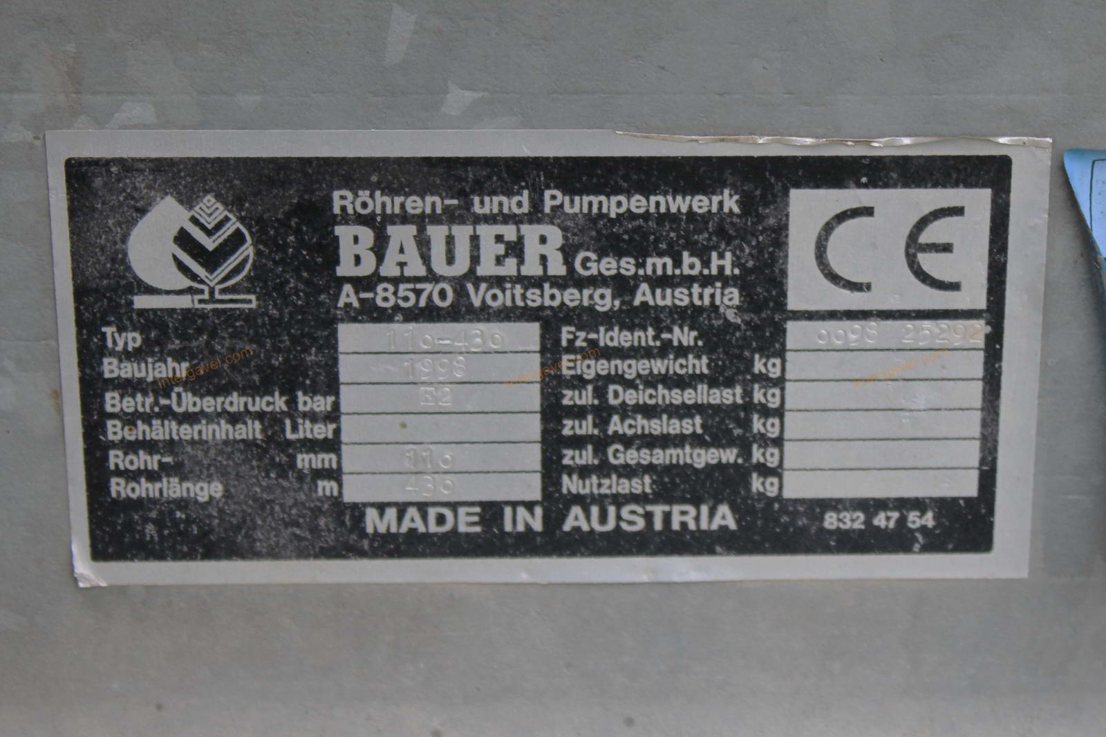 Öntöződob - Bauer, 110-430 2