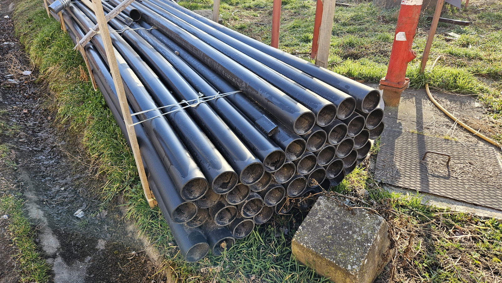 PVC cső, karmantyú és dugó