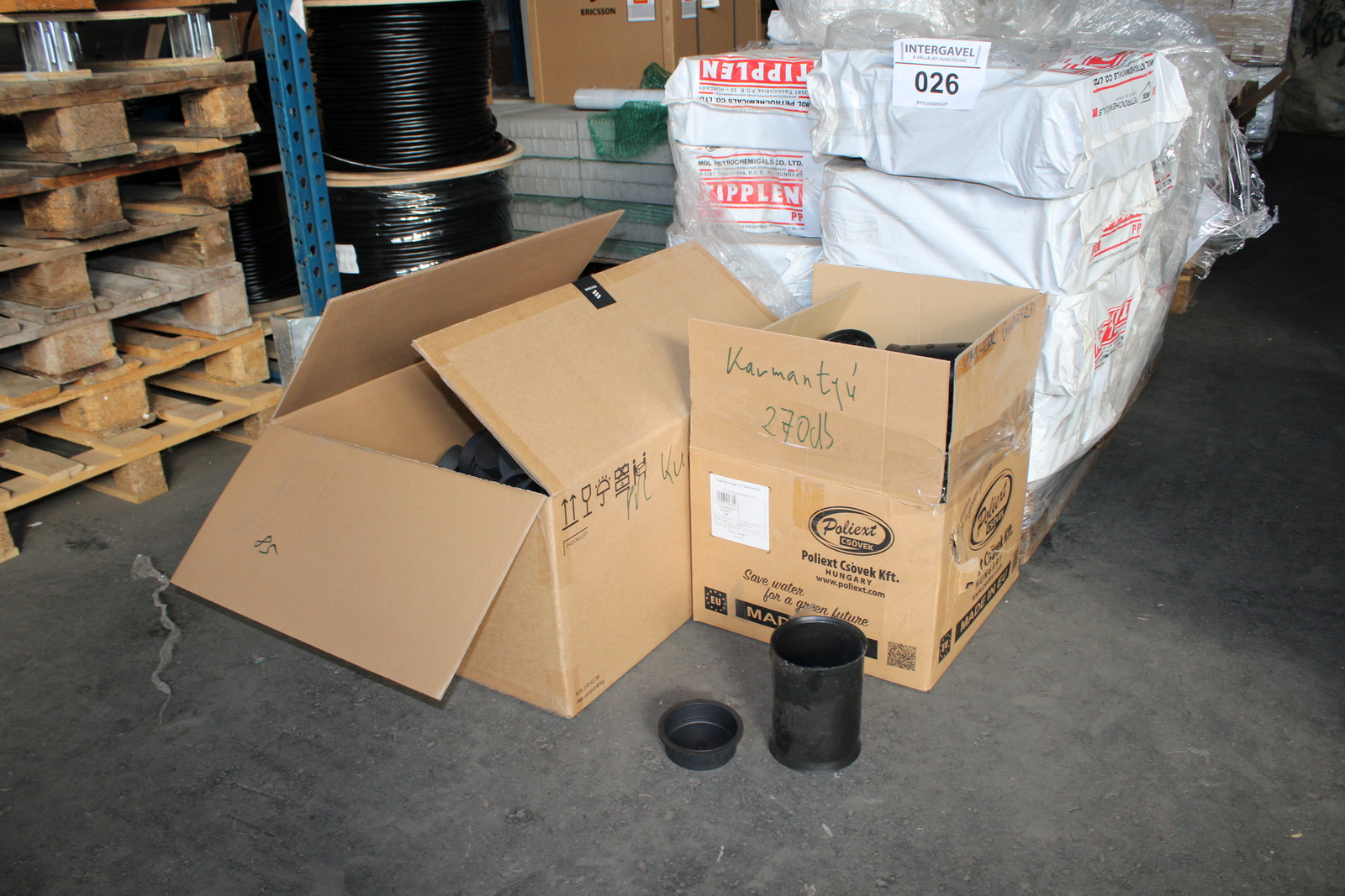 PVC cső, karmantyú és dugó 8