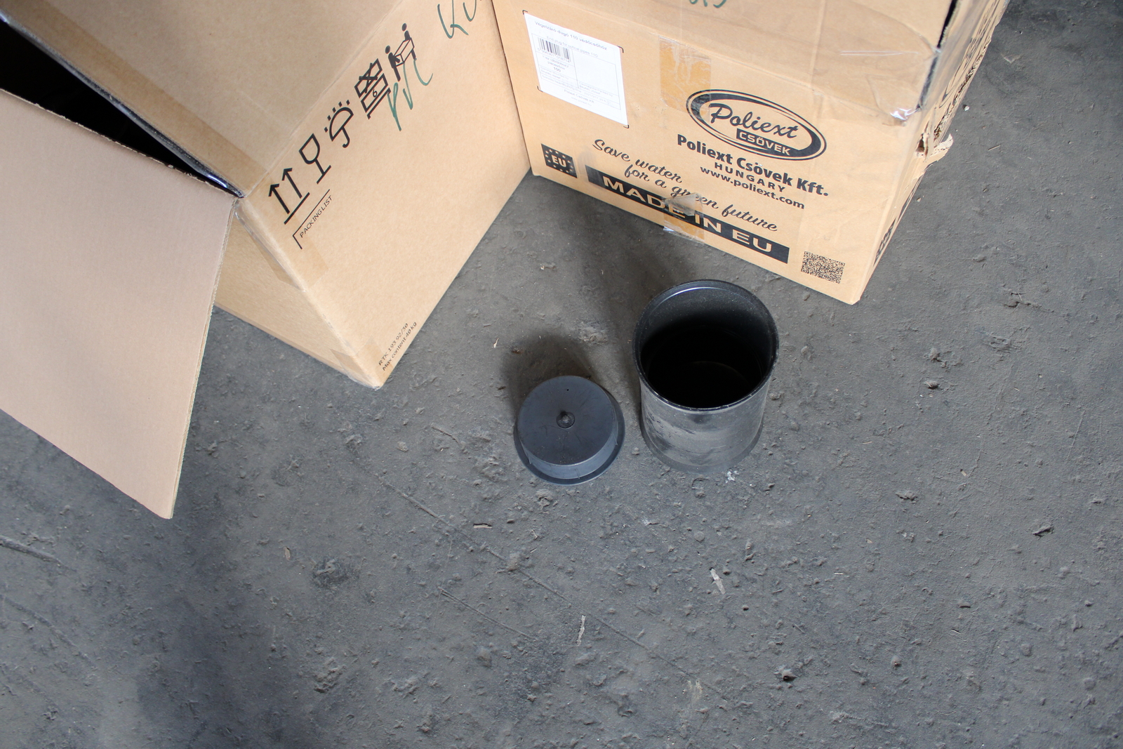 PVC cső, karmantyú és dugó 9