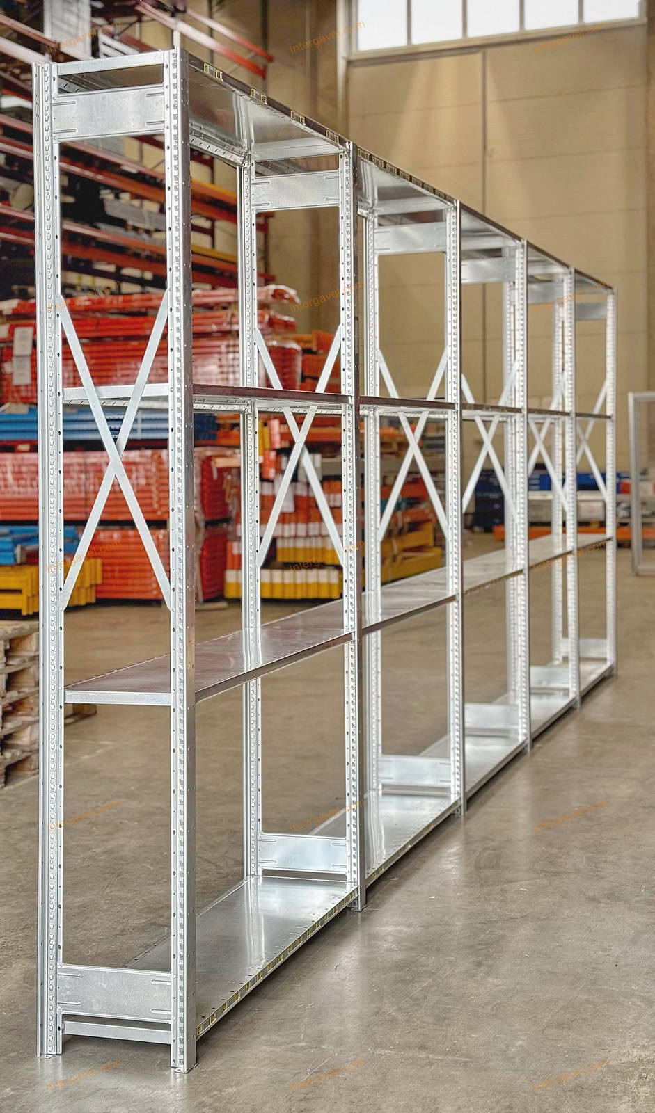 Kapcsolható polcos állvány - HI 280 2