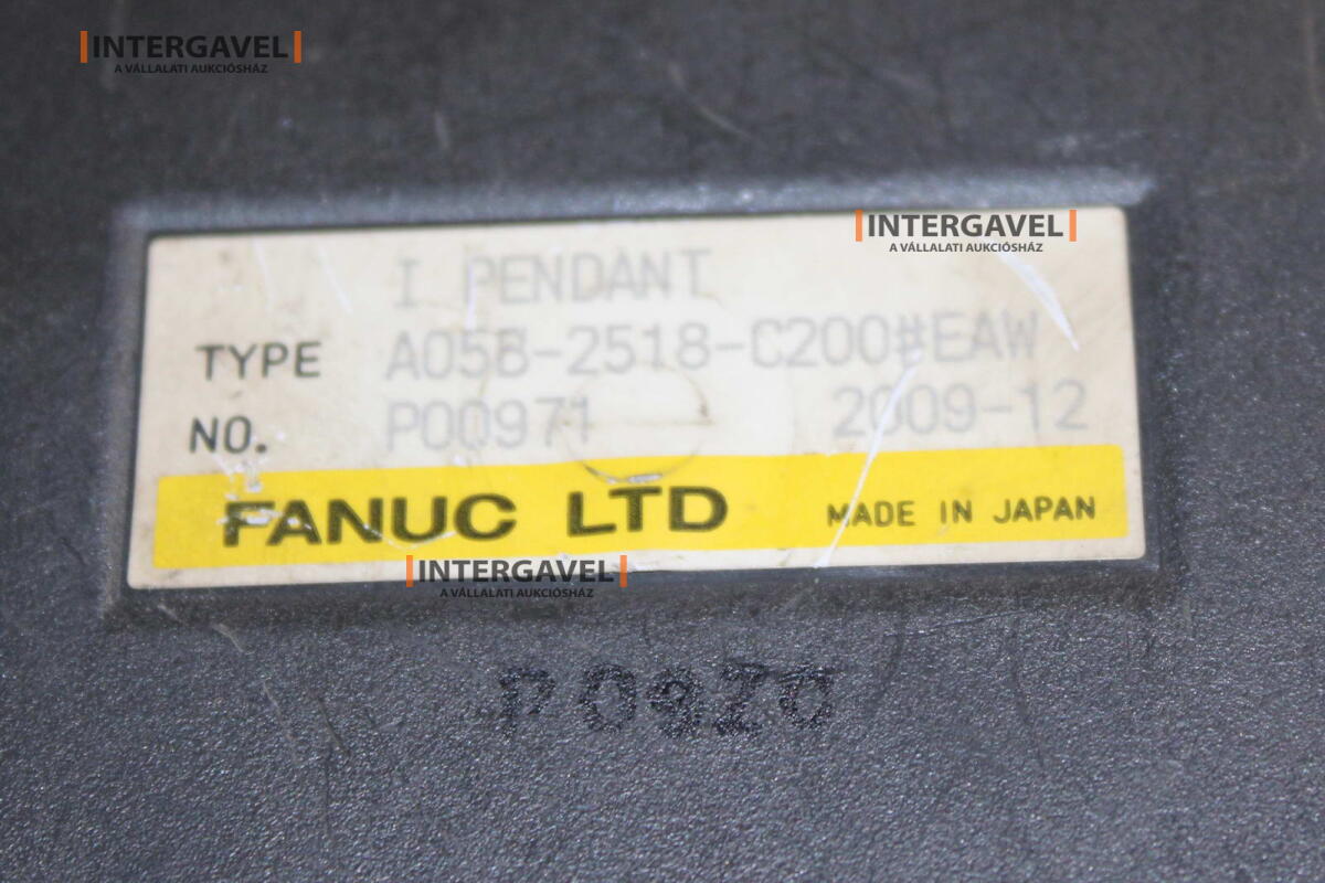 Hegesztő robot - Fanuc, ARC Mate 100iC; Fronius, TransSteel 3500 Rob 19