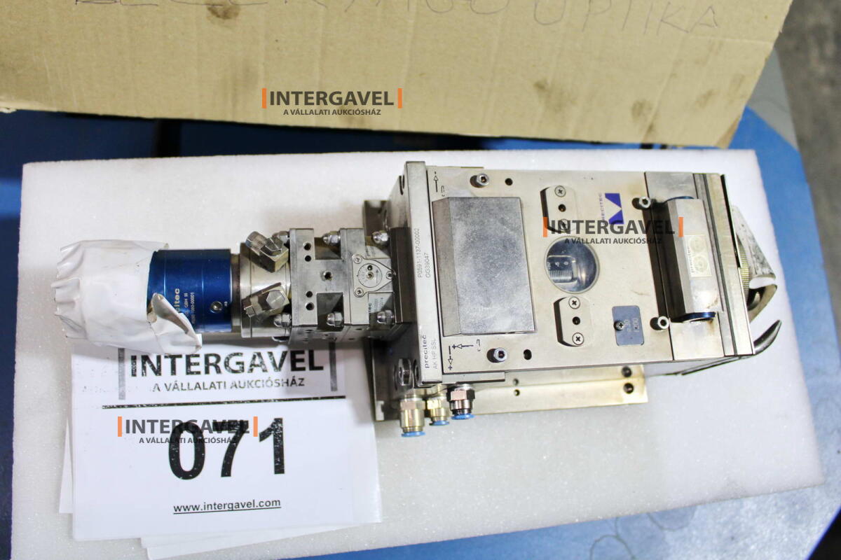 Lézer fejegység - Precitec, AK HP SSL, ZM COL QBH III 3