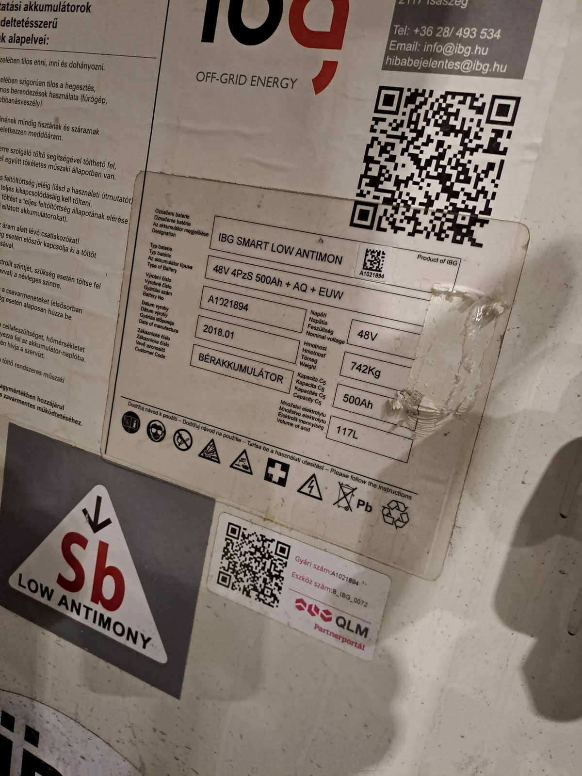 Homlokvillás targonca (elektromos) 11