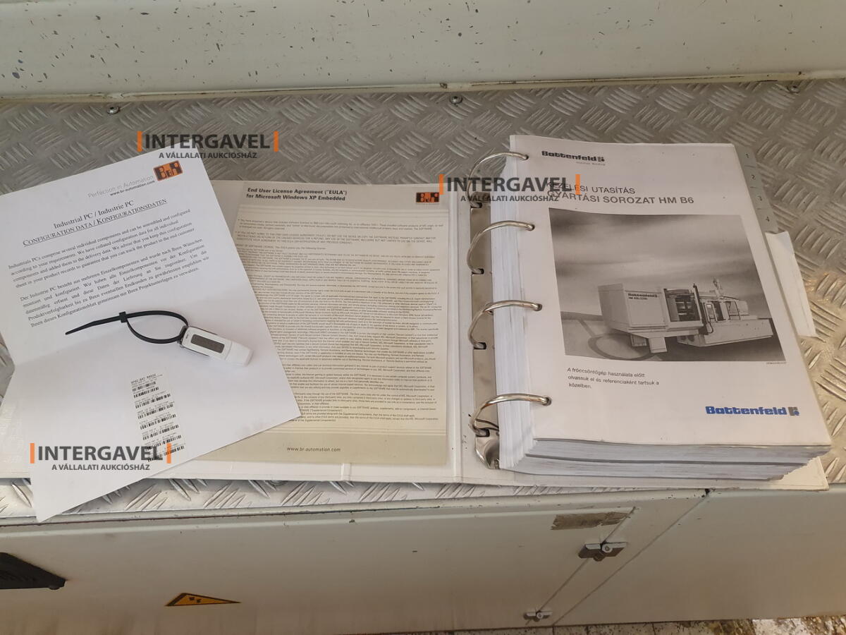 Battenfeld HM 320/2250 B6 (2007) fröccsöntő gép 11