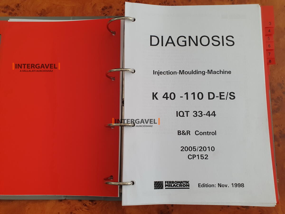 Ferromatik Milacron K-Tec 110 S (2000) fröccsöntő gép 6