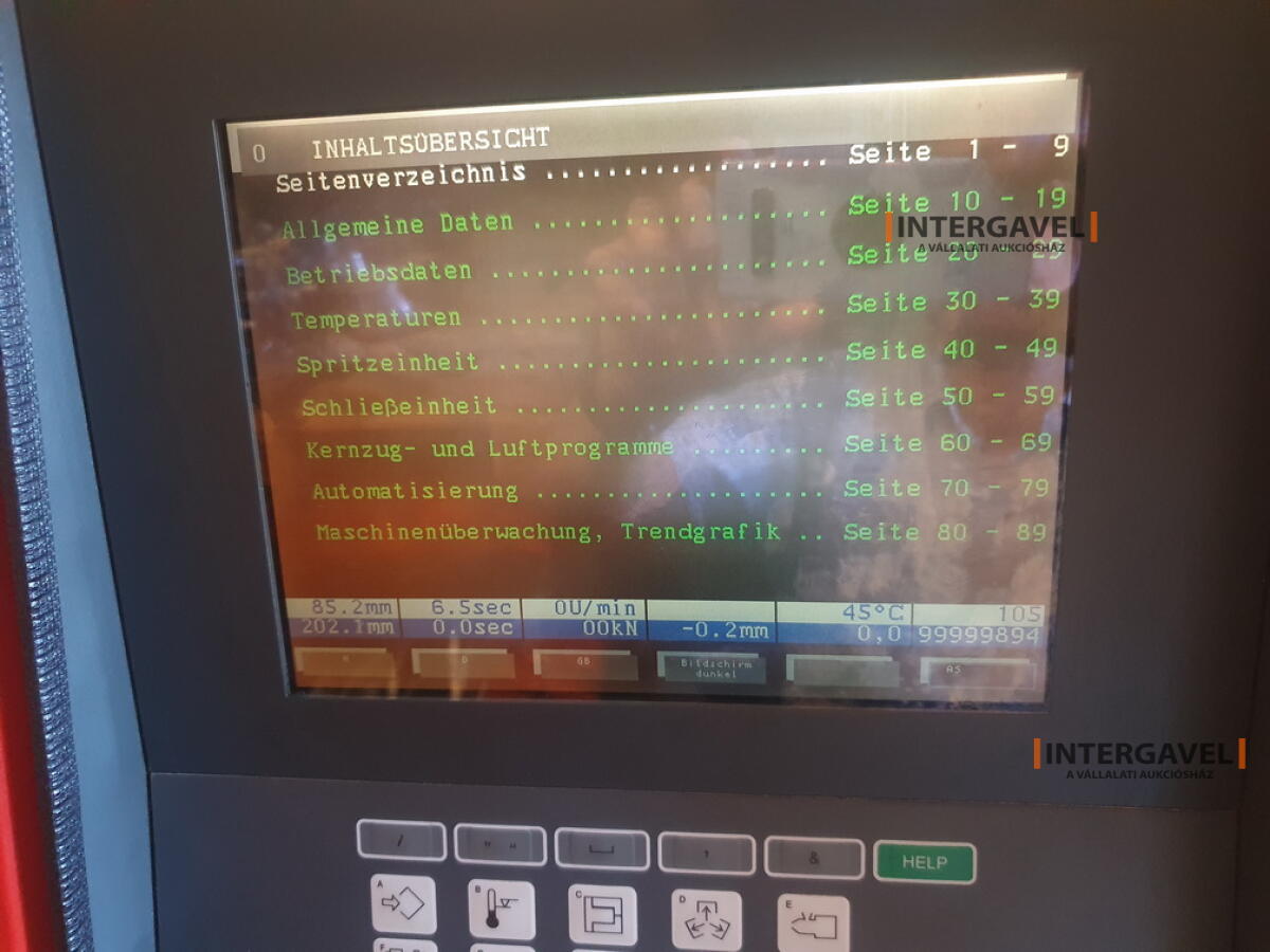 Ferromatik Milacron K-Tec 110 S (2000) fröccsöntő gép 17