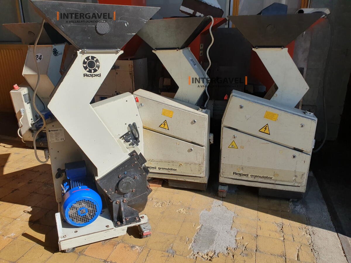 Rapid 1528 (2005) műanyag daráló 2,2 kW-os motorral