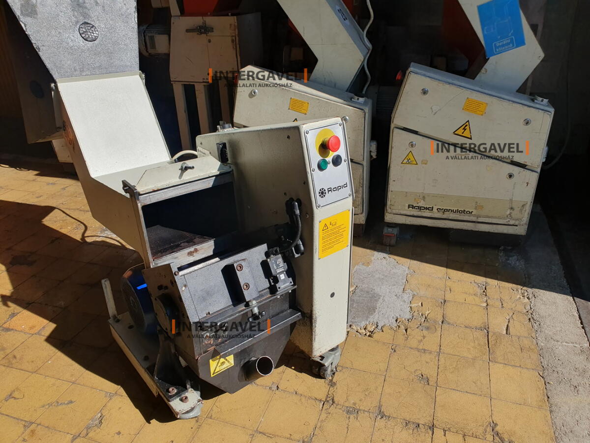 Rapid 1528 (2005) műanyag daráló 2,2 kW-os motorral 6