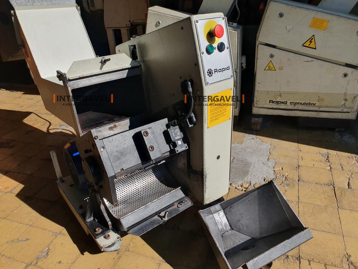 Rapid 1528 (2005) műanyag daráló 2,2 kW-os motorral 8