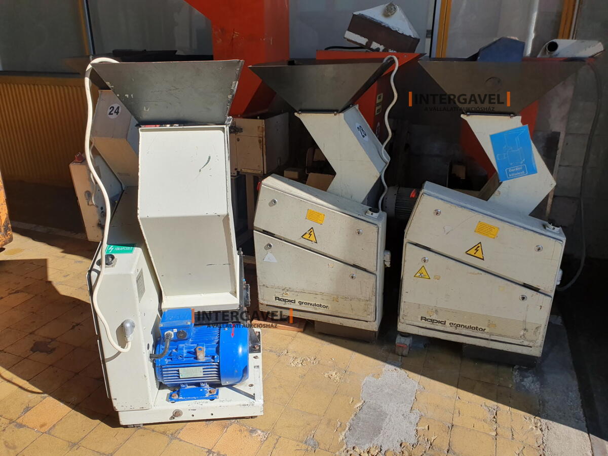 Rapid 1528 (2005) műanyag daráló 2,2 kW-os motorral 2