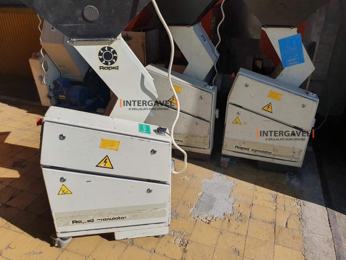 Rapid 1528 (2005) műanyag daráló 2,2 kW-os motorral 3