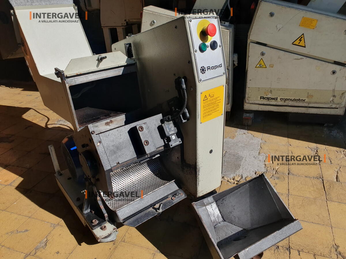 Rapid 1528 (2005) műanyag daráló 2,2 kW-os motorral 8
