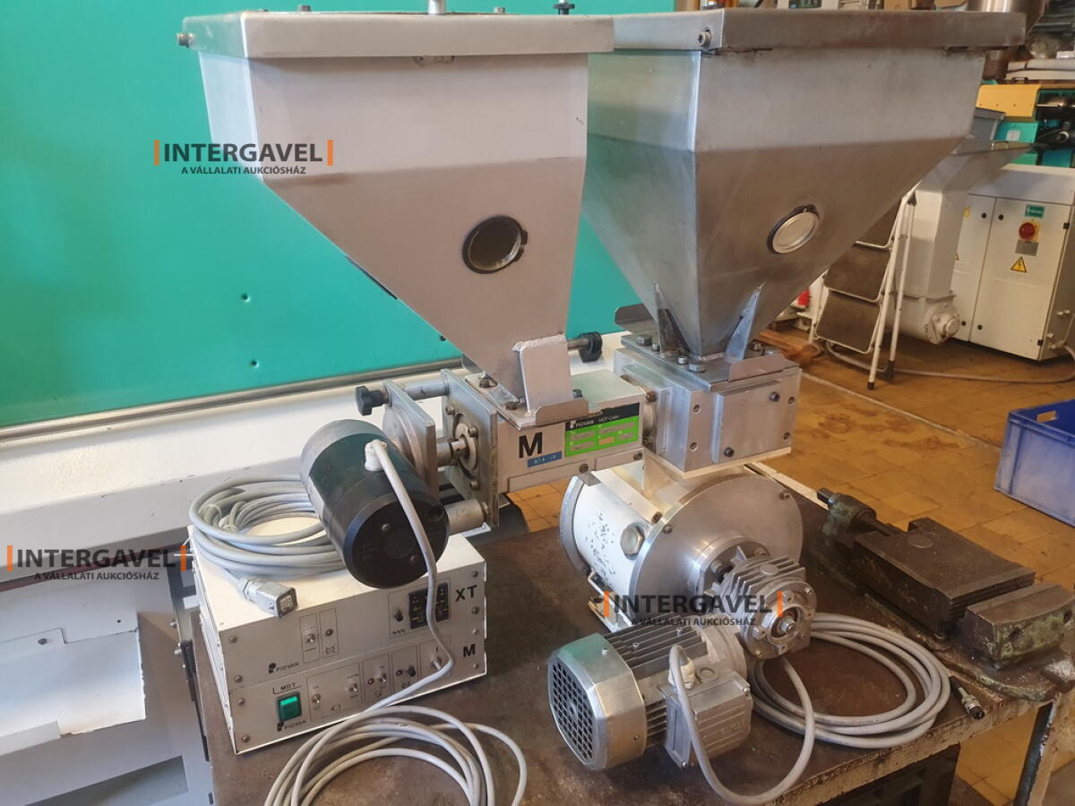 Piovan MDT Color 12 MXT színező adagoló és keverő