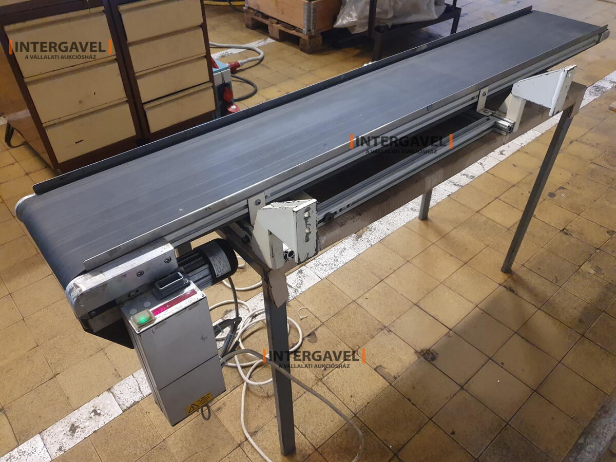 Szállítószalag 25x165 cm, egyenes