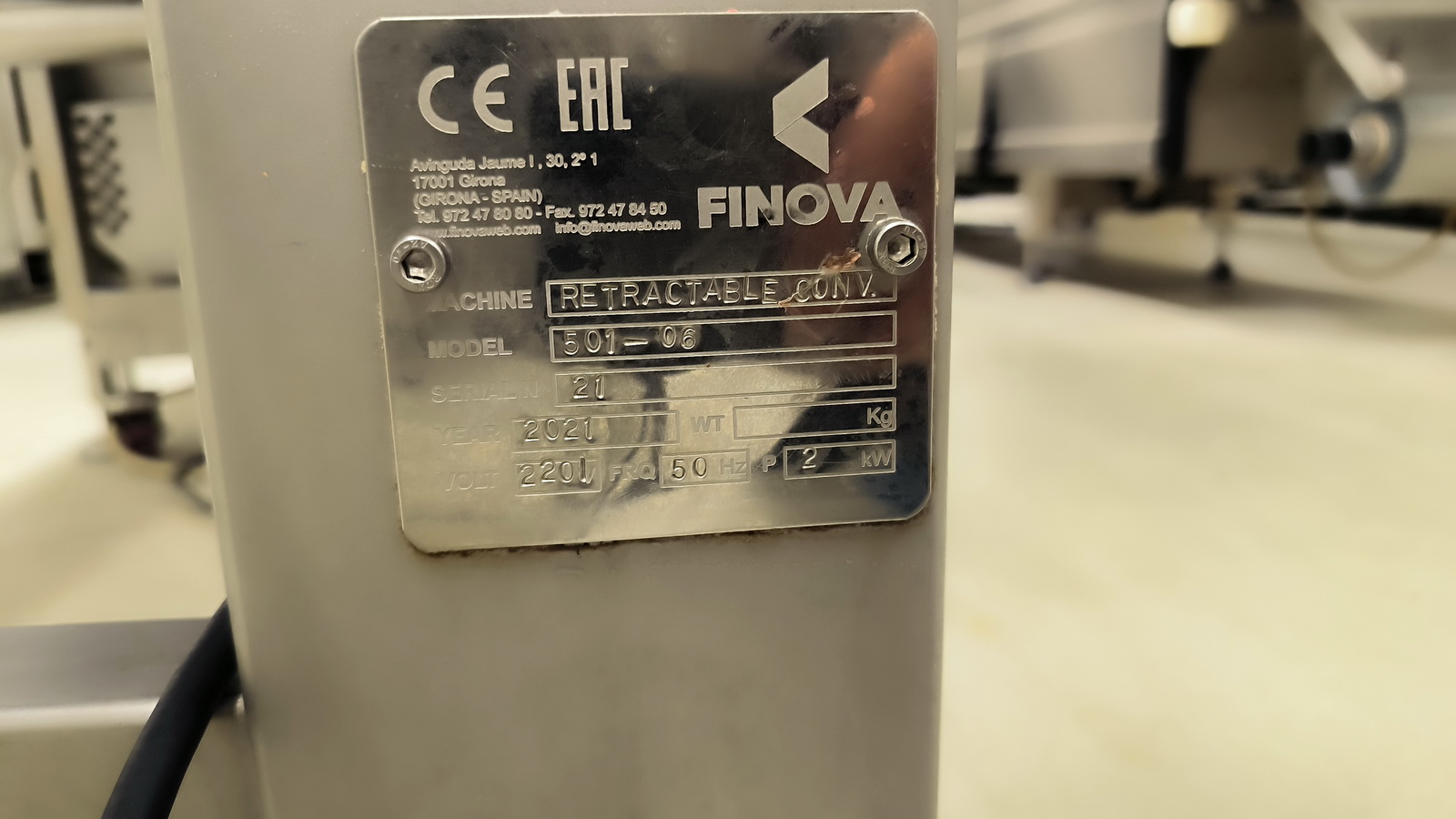 Szeletelőgép kihordó szalaggal 3