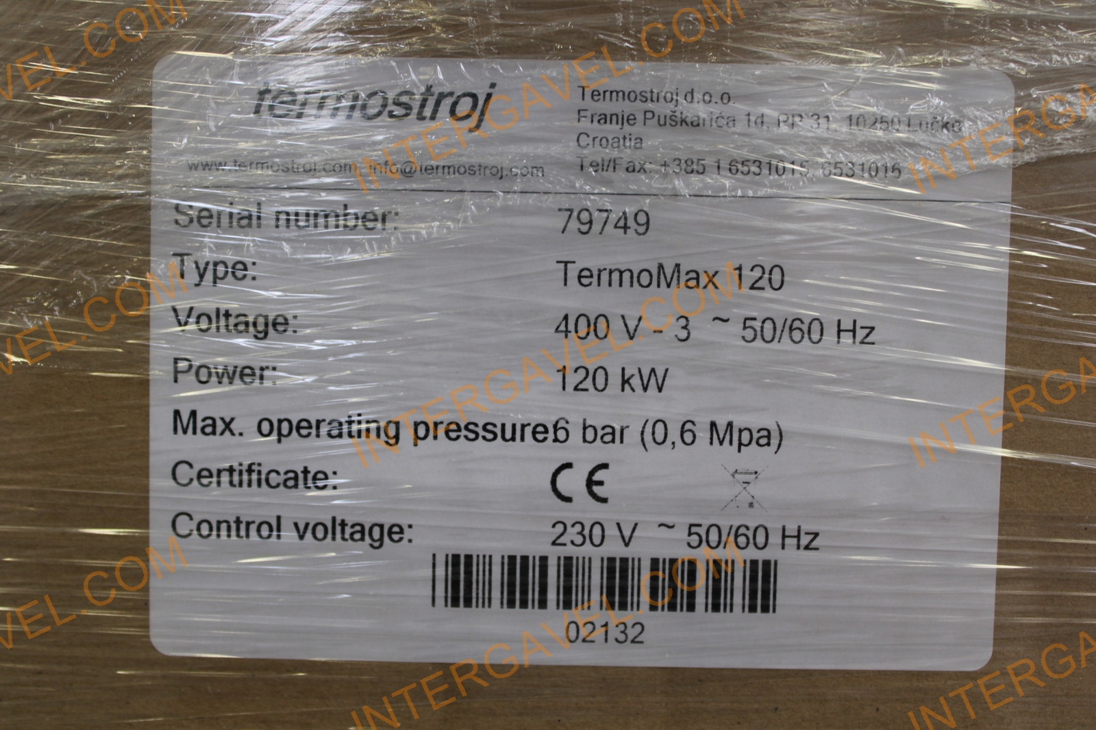 Elektromos Kazán (Termomax120) 2