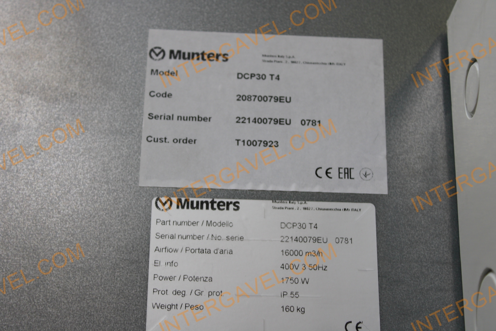 Munters mobil párásító 12