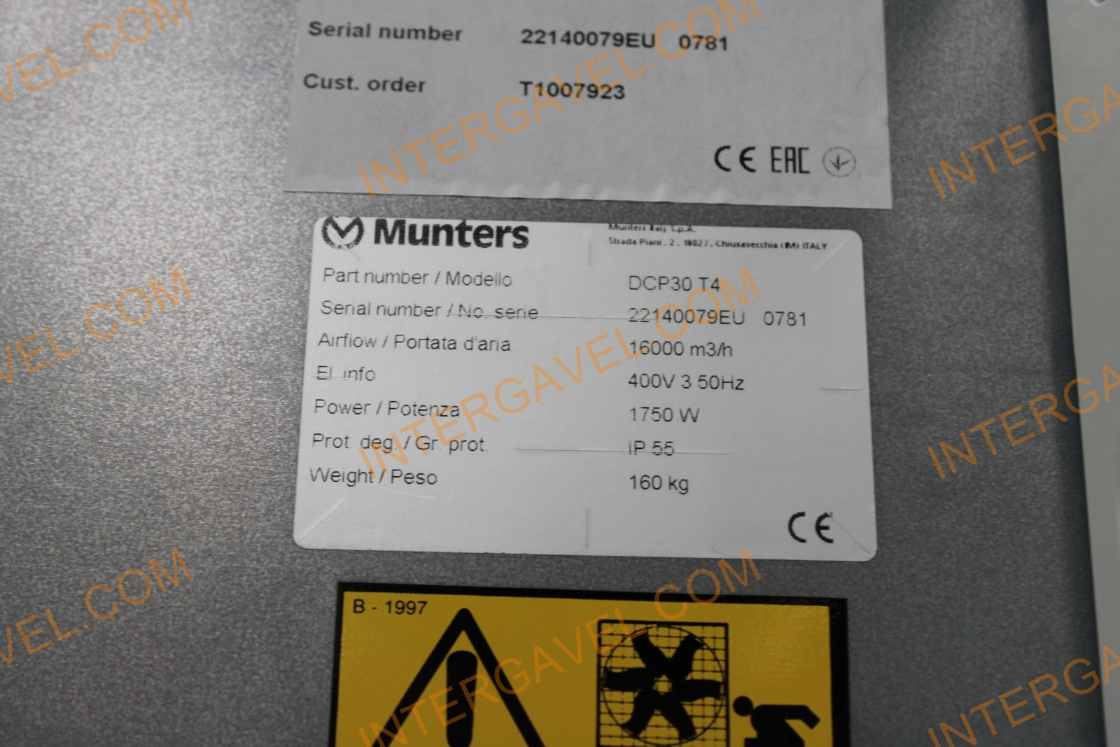 Munters mobil párásító 10