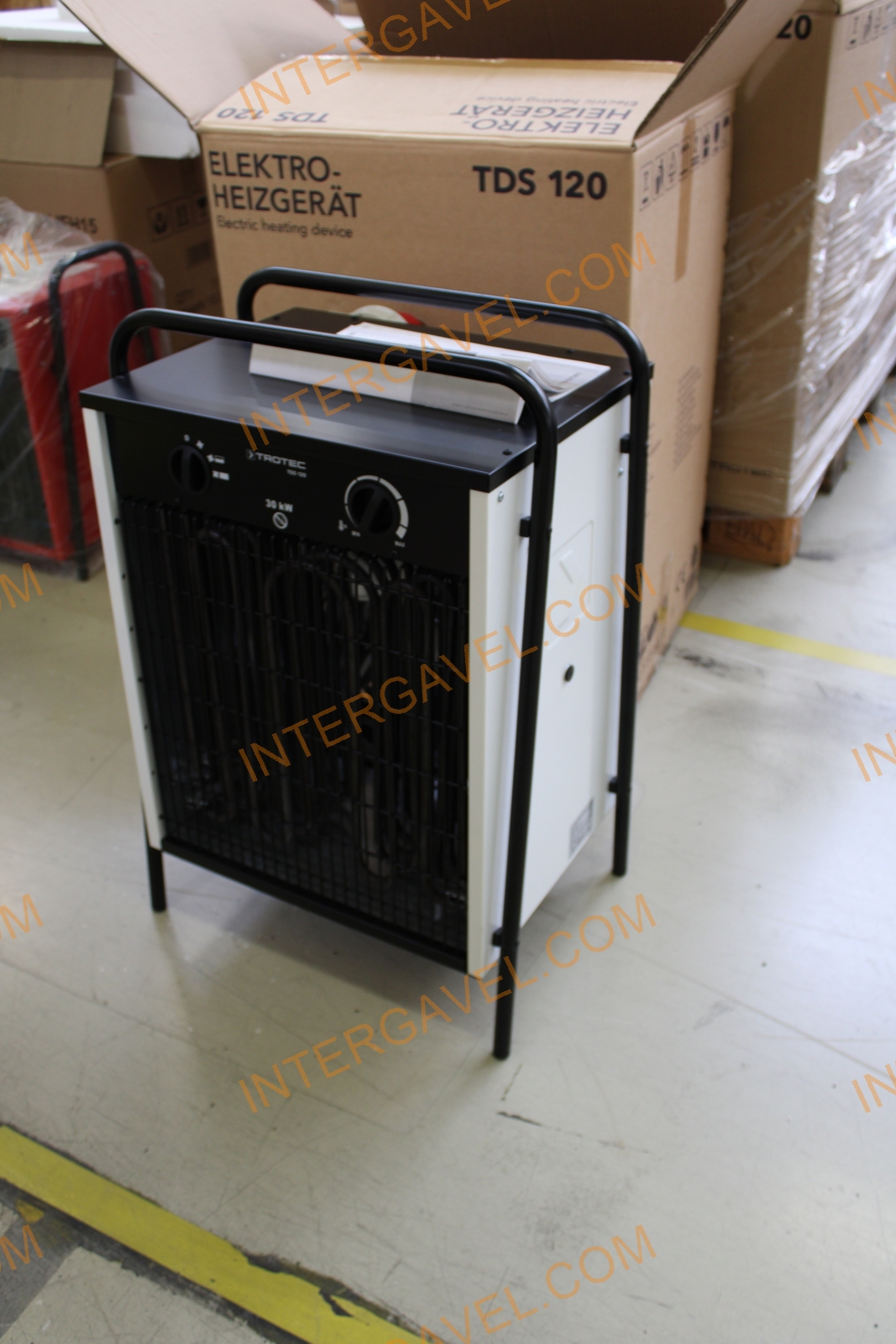 Elektromos ipari hősugárzó TDS120 (30 kW) 5